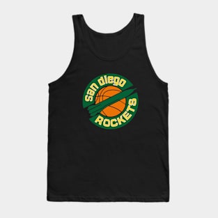 Retro San Diego Rockets Basketball 1967 Tank Top